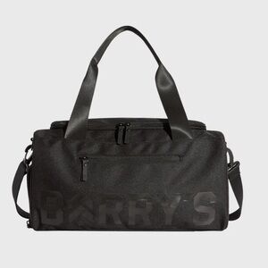 Barrys Black Travel Duffle Bag - Gym & Weekend Bag